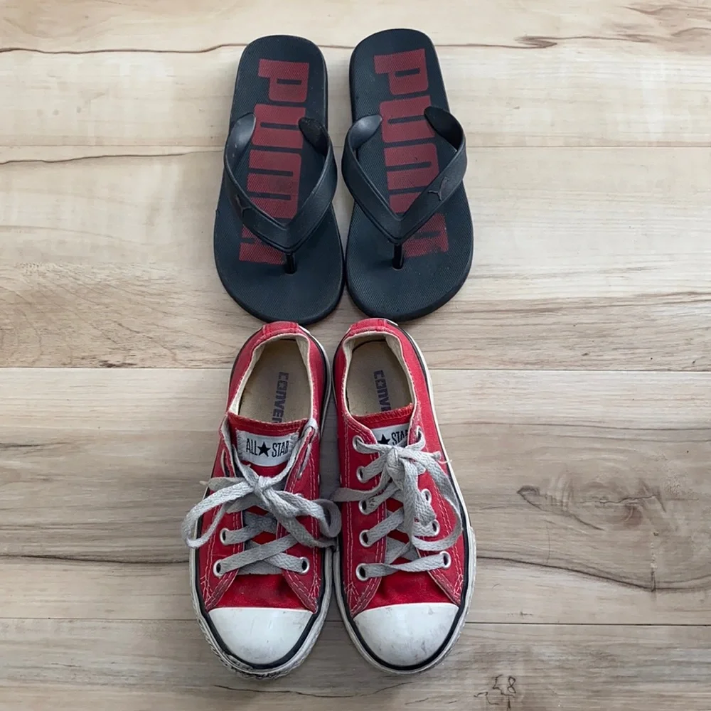 Converse and Puma Show Bundle size 11.